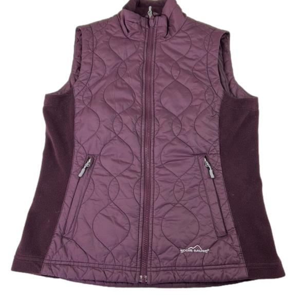 Eddie Bauer Jackets & Blazers - Eddie Bauer Women's Quilted Primaloft Winter Full Zip Vest